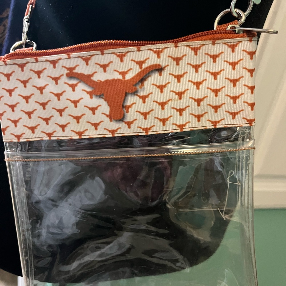 Desten Texas Longhorn Clear Crossbody Bag - Picture 2 of 6